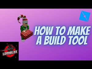 How to make a Build Tool -Roblox Studio