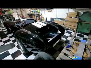 FFR MK 4 Finished body installation - Shelby Cobra replica build