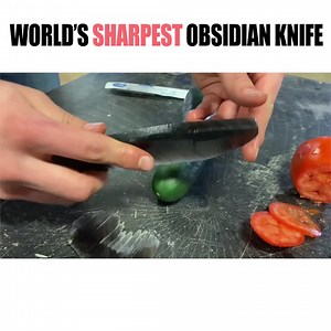 World’s Sharpest Obsidian Knife 🔪 | Waterjet Channel