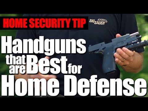 Handguns that are Best for Home Defense | Shooting Tips from SIG SAUER Academy