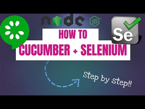 How to - Cucumber & Selenium with Node JS
