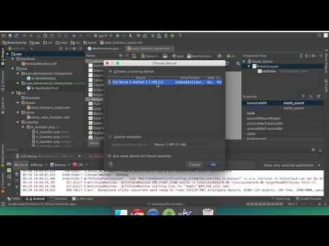 Android Studio How to run your app on emulator and phone | tablet