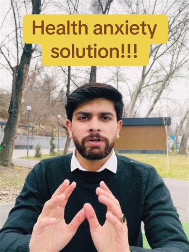 Health anxiety ka matlab ye nahi ke aap weak ho. Matlab ye hai ke aap ka mind overprotective ho gaya hai. CBT, exposure & mindfulness se isay control kiya ja sakta hai 💙 Save & share — kisi ke kaam aa sakta hai. #healthanxiety #anxietyattack #anxietyrelief #healingjourney #mentalhealthawerenes