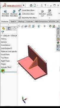 How to use solidworks rib feature?