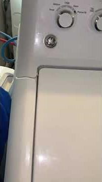 GE Washer not spinning or draining 2 MINUTE FIX!!!