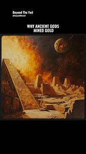 2.2K views · 57 reactions | Why Ancient Gods Mined Gold… Why would an advanced alien race travel across the solar system for gold? Not for currency or jewelry, but for survival. The Sumerian tablets claim the atmosphere of their home planet, Nibiru, was failing, exposing them to lethal radiation from space. #SumerianGold #NibiruMystery #AncientAstronauts #RadiationShielding #ScienceConfirmsMyths. | Infinitely Superior | Facebook