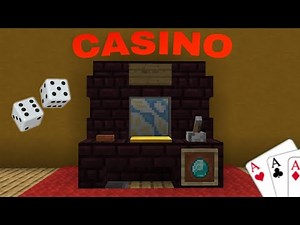 Minecraft Casino | How to build a BlackJack | Tutorial