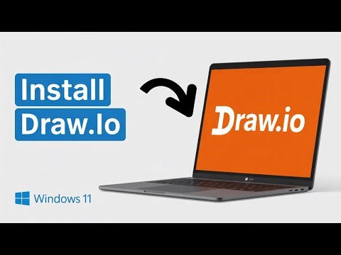 How to Download and Install draw.io (diagrams.net) on Windows | Step-by-Step Tutorial
