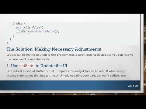 How to Properly Turn Off Bluetooth with BLE Manager in Flutter