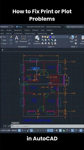 How to Fix Print or Plot Problems in AutoCAD | AutoCAD Troubleshooting
