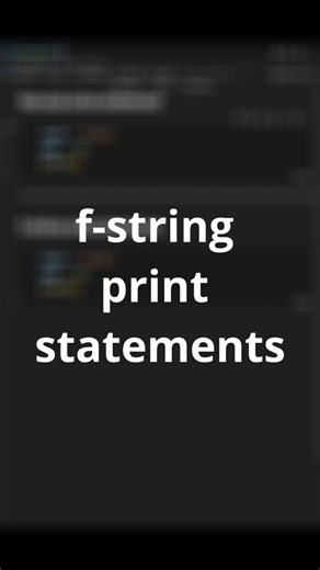 Why you should use f-string print statements in Python!