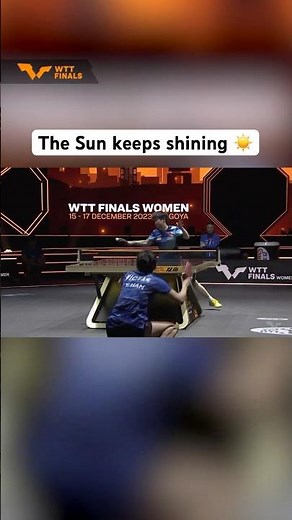 Simply incredible from Sun Yingsha 🤩 #WTTHongKong #TableTennis