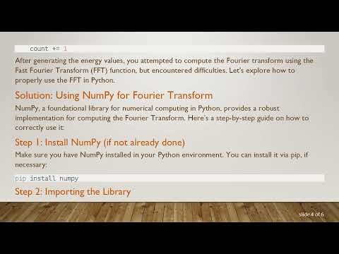 How to Find Fourier Transform Magnitude of a Function in Python