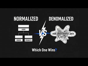 Normalization & Denormalization Explained (with Real Examples)