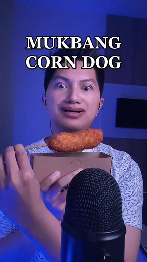 Crunchy Corn Dog Mukbang ASMR Experience