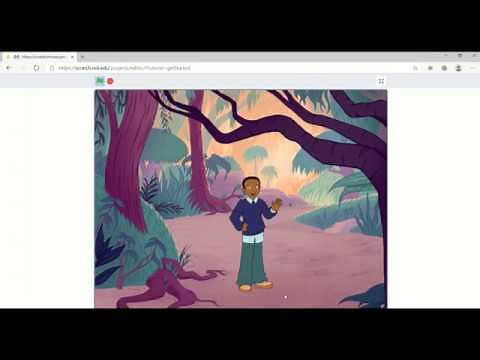 Creating an Animated Interactive Story on Scratch (Computing Support Video)