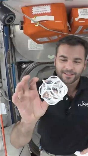 A soft cell in space