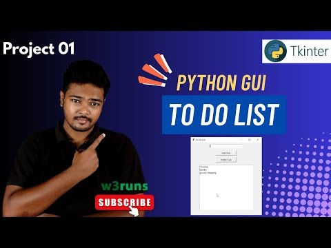 Build a To-Do List App with Python Tkinter | Step-by-Step Tutorial