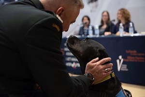 Over the last couple of days and, indeed, for several years, we've been asked about the benefits PTSD Service Dogs provide for our ill and injured Veterans, First Responders and their families. It is stories like this that reinforce what the latest efficacy study highlights, and what we've known for years to be true: PTSD Service Dogs can change and save lives. Our thanks as always to our donors across the country who make our programs possible. #InThisTogether | Wounded Warriors Canada
