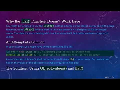 Unlocking the Power of JavaScript: How to Get a Flat Array from an Object Containing Multiple Arrays
