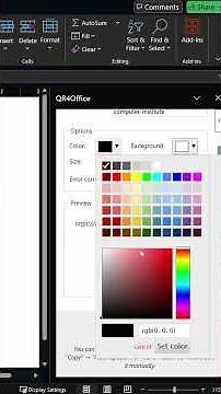 Create QR Code in Excel in 30 Seconds