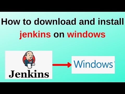 1. Jenkins Tutorials: How to download and install Jenkins on Windows 10/11 or Windows Server