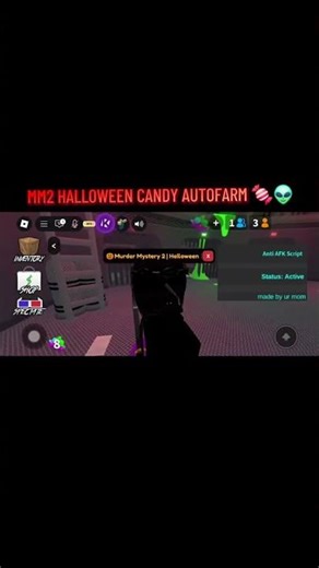 MM2 HALLOWEEN CANDY AUTOFARM SCRIPT #roblox #scripting #mm2 #murdermystery2 #robloxedit #delta