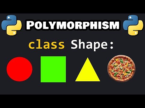 Learn Python POLYMORPHISM in 8 minutes! 🎭