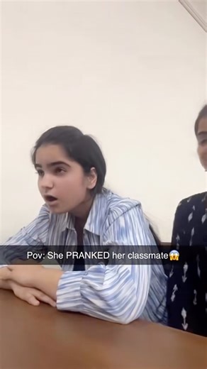 She did a prank in the class😱#trending #coding #ai #tricks #coding #school #class #yt #shorts #cs