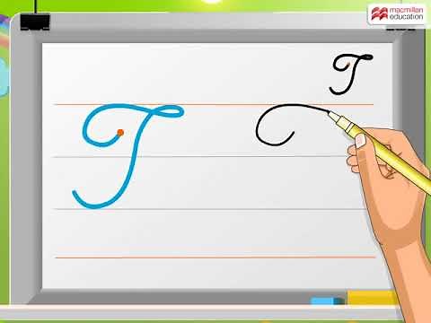 Cursive Writing | Capital Letter ‘T’ | Macmillan Education India