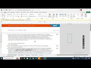 Shelly Cashman Excel 2019 Module 7 End of Module Project 2 Brand Deluxe #excel #samprojects