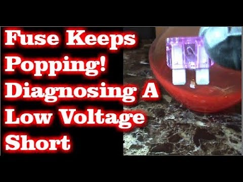 Circuit Board Fuse In A.C. Keeps Blowing