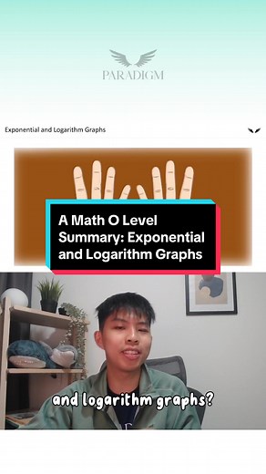 O Level Math: Exponential & Logarithm Graphs