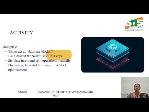 B TREE | DATA STRUCTURES |SNS INSTITUTIONS