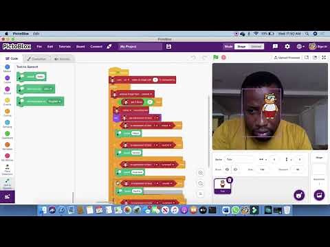 Face Detection Using Pictoblox