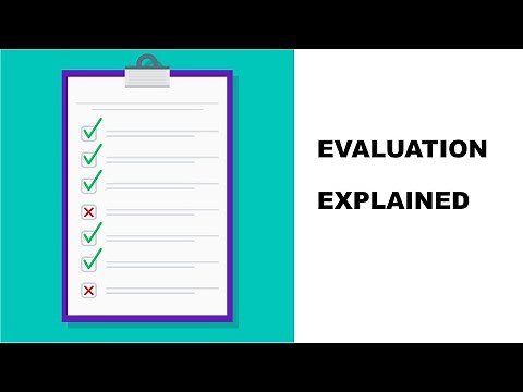 What is Evaluation? Understanding the basic principles of Evaluation of Projects