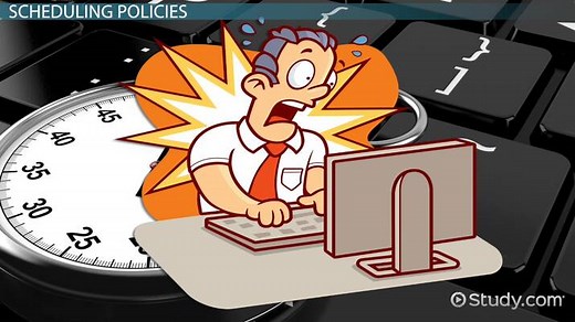 Scheduling Policies for Operating Systems: Importance & Criteria