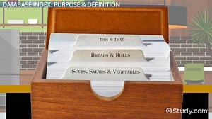 What is a Database Index? - Definition & Tutorial