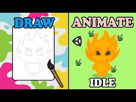 2D Character Creation And Animation For Beginners - Easy Unity Tutorial