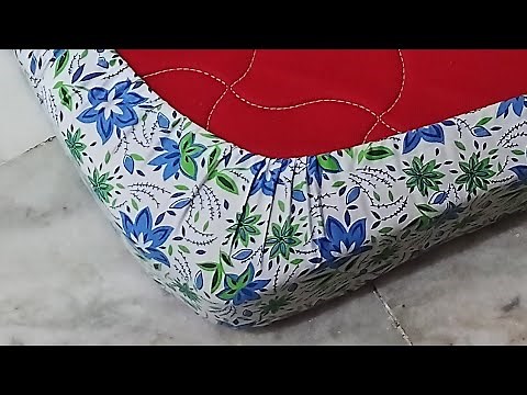 Diy how to sew bed cover💖💖cutting and stitching💝💝 no elastic🥰🥰