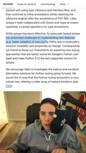 PyType Limitations: Bytecode Design Challenges