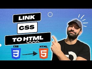 How to link CSS to HTML in Visual Studio Code