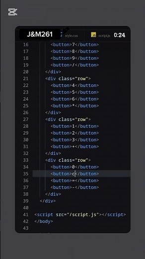 How to Create a Calculator Using HTML, CSS & JavaScript | Step-by-Step Tutorial #codingforbeginners