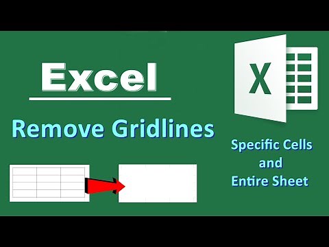 3 ways to Remove Gridlines from Excel