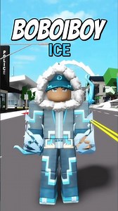 Cara Membuat BOBOIBOY ICE Di Brookhaven #roblox #badrolblox