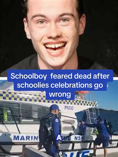 The 18-year-old was a boarder at The King's School in Parramatta and is the grandson of former Supreme Court Justice Roddy Meagher, who died in 2011. 'I am afraid that I must confirm that the missing boy is a member of this year's graduating class at King's,' acting headmaster Stephen Edwards said. 'Our thoughts and prayers are with his family during this profoundly difficult time.' Support services have been made available to students. #sydney #schoolies #news #australia #fyp