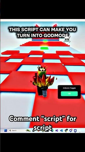 This script can make you turn into godmode #roblox #scripts #hacks #shorts