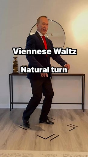 1.1K views · 330 reactions | The easy to learn dance steps of the natural turn, Viennese Waltz #viennesewaltz #waltz #dance #tutorials #naturalturn | Sergey Muretov | Facebook