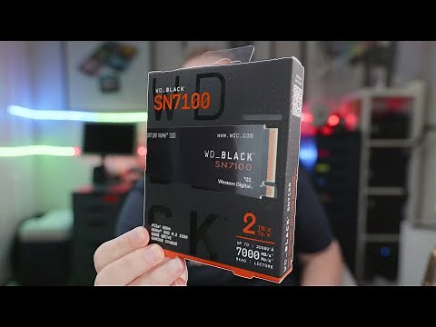 WD Black SN7100 SSD overview