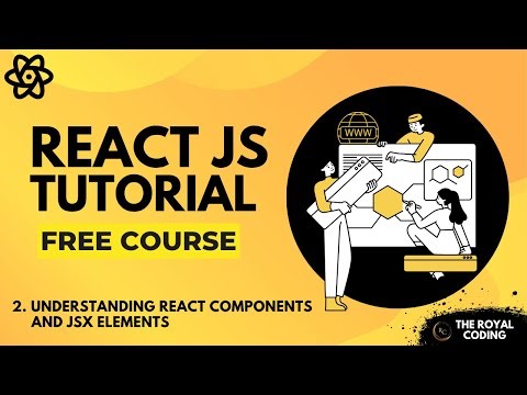 Understanding React Components and JSX Elements | React Tutorials for Beginners